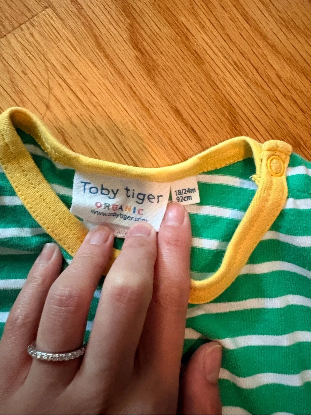 Toby Tiger 18-24 month Duck Set